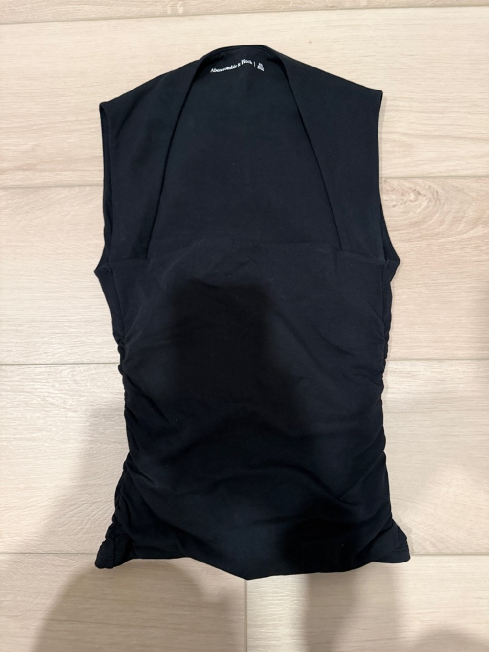 Abercrombie & Fitch Black Sleeveless Tank